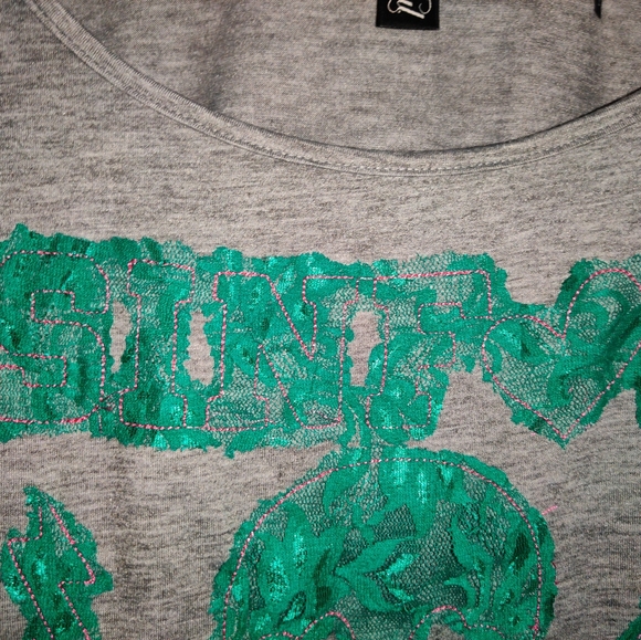 Women's L Sinful cropped t-shirt - Picture 8 of 11